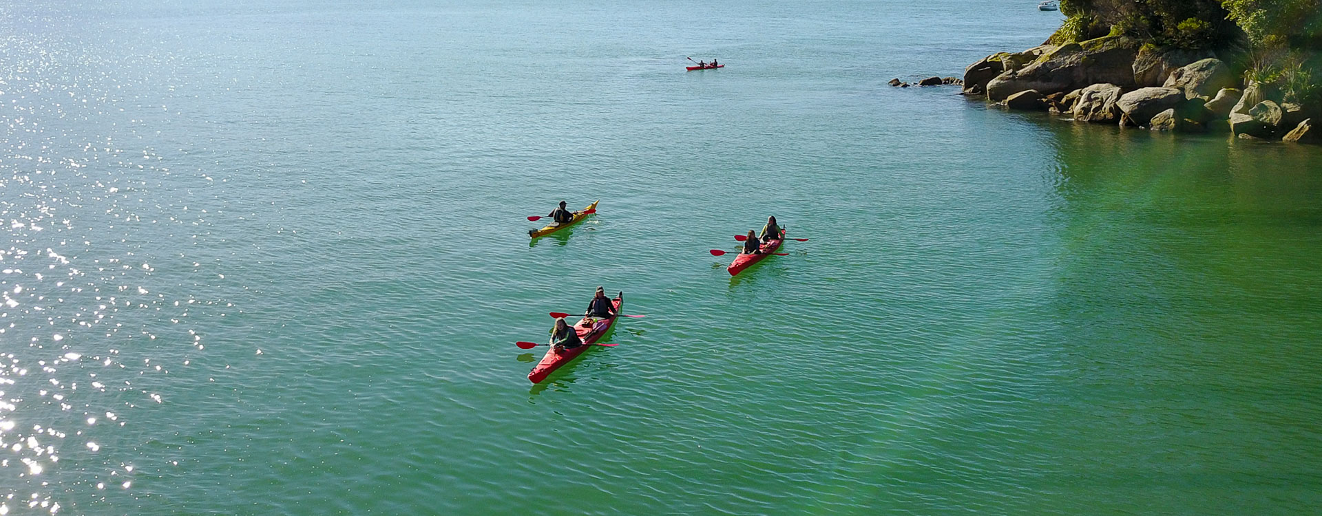 Marahau Sea Kayaks - Abel Tasman guided kayak
