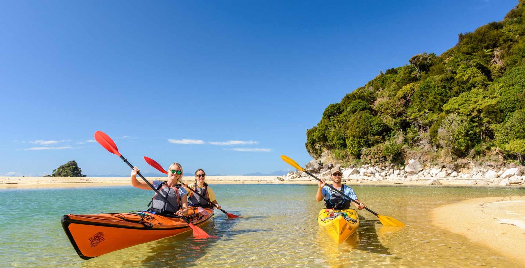 Marahau Sea Kayaks - MSK - Explore the Abel Tasman with our expert sea kayaking guides